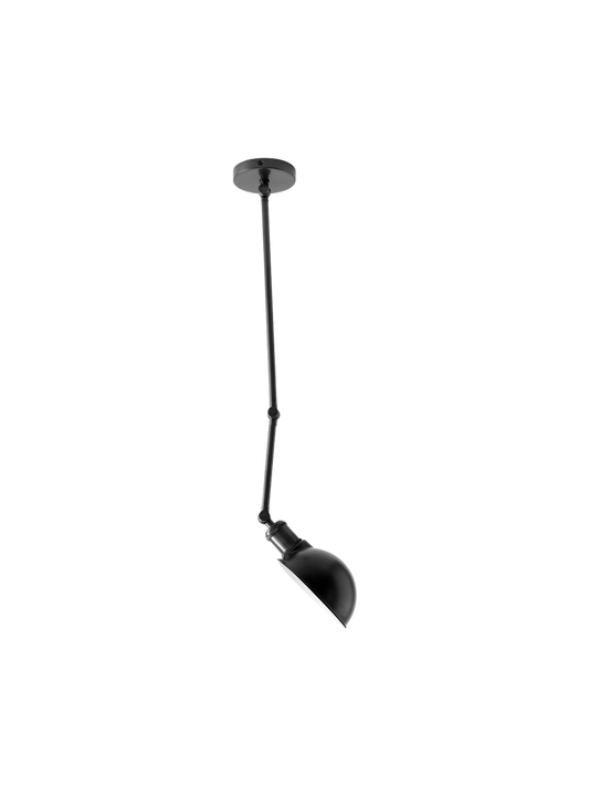 Adjustable Wall and Ceiling Lamp – Sculptural Design in Black-Bronze, LED Compatible, 30cm x 30cm x 10cm 1