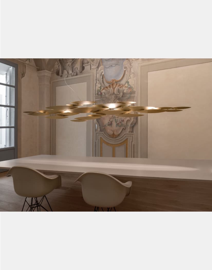 Linear Chandelier with Integrated LED – Adjustable Height in Multiple Sizes and Finishes, Modern Minimalist Design 4