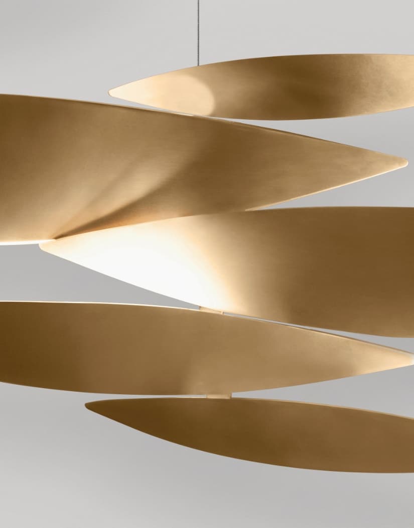 Linear Chandelier with Integrated LED – Adjustable Height in Multiple Sizes and Finishes, Modern Minimalist Design 10