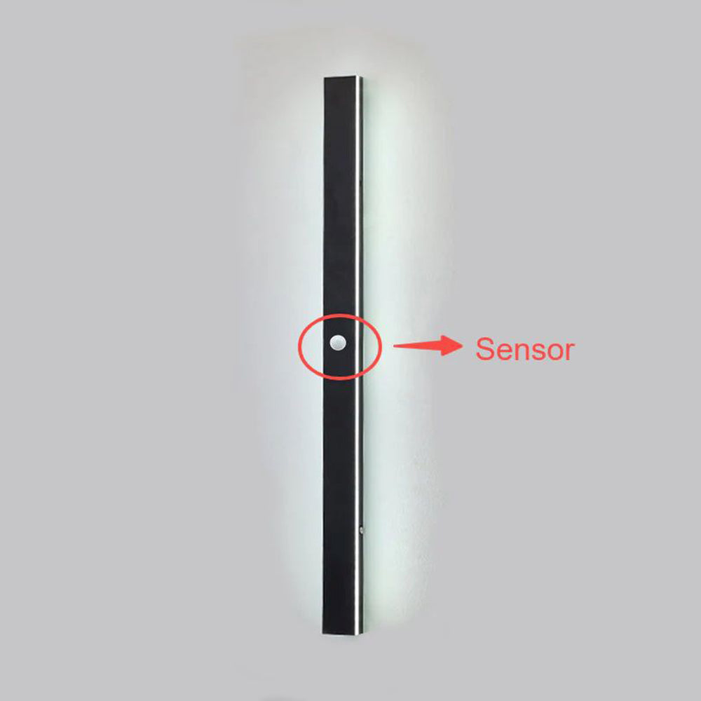 Sleek Black LED Outdoor Wall Lamp with IP65 Rating for Garden and Corridor – Dimmable and Waterproof Lighting Solution 5