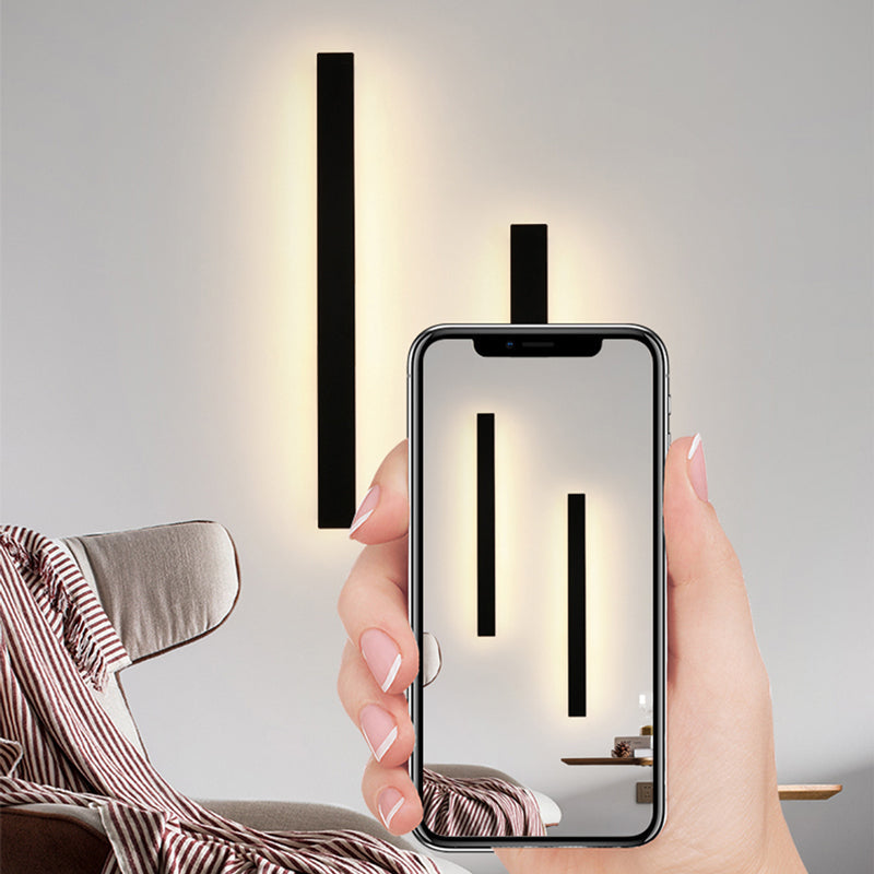 Sleek Black LED Outdoor Wall Lamp with IP65 Rating for Garden and Corridor – Dimmable and Waterproof Lighting Solution 6