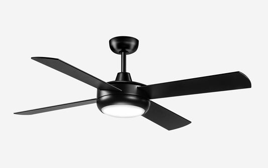 Classic Ceiling Fan with Integrated LED Light and Energy-Efficient Motor – Quiet Operation, 132 cm Diameter, Ceiling Mount 1