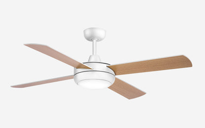 Classic Ceiling Fan with Integrated LED Light and Energy-Efficient Motor – Quiet Operation, 132 cm Diameter, Ceiling Mount 10