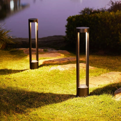 Modern LED Outdoor Lawn Lamp with IP65 Waterproof Rating, Die-Cast Aluminum, 2900-3200K Light Temperature, 100,000 Hours Lifespan 1