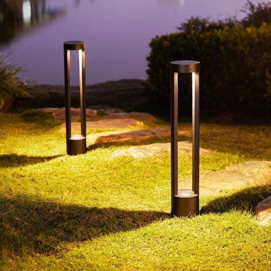 Modern LED Outdoor Lawn Lamp with IP65 Waterproof Rating, Die-Cast Aluminum, 2900-3200K Light Temperature, 100,000 Hours Lifespan 1