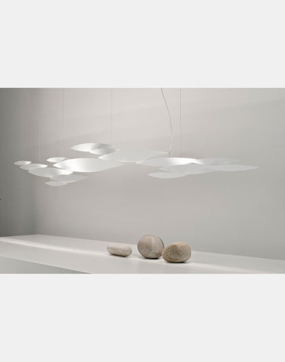 Linear Chandelier with Integrated LED – Adjustable Height in Multiple Sizes and Finishes, Modern Minimalist Design 5