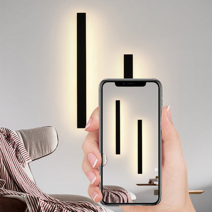Sleek Black LED Outdoor Wall Lamp with IP65 Rating for Garden and Corridor – Dimmable and Waterproof Lighting Solution 6